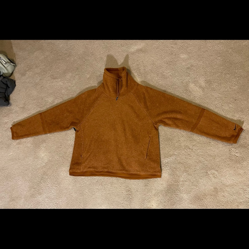 COPY - Nike orange turtle neck fleece